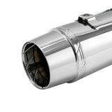 TCMT 4" Slip On Straight Mufflers Exhaust Pipe Fit For Harley Touring '17-'24 - TCMT