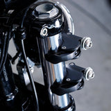 TCMT 41mm Fork Windshield Windscreen Fairing Clamps Fit For Harley Dyna Wide Glide FXDWG '93-'05, Softail '88-'13 - TCMT