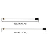 TCMT 450mm Oxygen Sensor Fit For Harley Sportster 1200 Iron 883 Seventy Two '14-'18 - TCMT