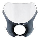 TCMT 5 3/4" Front Headlight Fairing W/ Smoke Windshiled Fit For Harley Sportster Dyna - TCMT