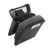 TCMT 5" Stretched Hard Saddlebags Fit For Harley Touring '93-'13 - TCMTMOTOR