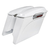 TCMT 5" Stretched Hard Saddlebags Fit For Harley Touring '93-'13 - TCMTMOTOR