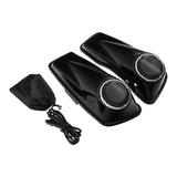 TCMT 6.5" Speaker Saddlebag Lids Fit For Harley Touring '14-'24 - TCMT