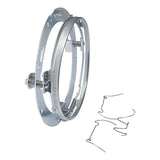 TCMT 7" Headlamp HID LED Headlight Mounting Ring Bracket Fit For Harley Softail '91-'13 - TCMT