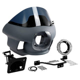 TCMT 7" Headlight Front Upper Fairing Cowl Mount Fit For Harley Softail Low Rider Street Bob '18-later - TCMT