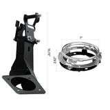 TCMT 7" Headlight Front Upper Fairing Cowl Mount Fit For Harley Softail Low Rider Street Bob '18-later - TCMT