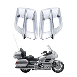 TCMT ABS Chrome Side Fairing Accent Grilles Fit For Honda Gold Wing 1800 GL1800 2001-2011 - TCMT
