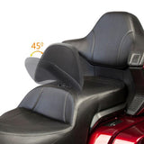 TCMT Adjustable Front Driver Rider Backrest Fit For Honda Goldwing GL1800 '18-'23 - TCMT
