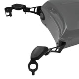 TCMT Adjustable Rear Passenger Arm Rests & Drink Holders Fit For Harley Touring '14-'24 - TCMT