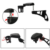 TCMT Adjustable Rear Passenger Arm Rests & Drink Holders Fit For Harley Touring '14-'24 - TCMT