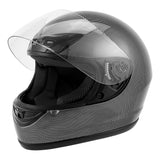 TCMT Adult Carbon Fiber Graphics Full Face DOT Motorcycle Helmet - TCMT