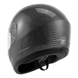 TCMT Adult Carbon Fiber Graphics Full Face DOT Motorcycle Helmet - TCMT