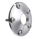 TCMT Black Dual Disc Front Wheel Hub Cap Cover Fit For Harley Touring '08-'23 Non ABS - TCMT