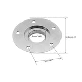 TCMT Black Dual Disc Front Wheel Hub Cap Cover Fit For Harley Touring '08-'23 Non ABS - TCMT