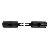 TCMT Black Front Driver Footpegs Footrest Fit For Harley Softail '18-'23