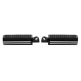 TCMT Black Male Mount Foot Pegs Footrests Fit For Harley Touring - TCMT