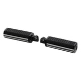 TCMT Black Male Mount Foot Pegs Footrests Fit For Harley Touring - TCMT