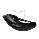TCMT Black Rear Fender Fit For Harley Sportster XL883 1200 48 72 '04-'22 - TCMT