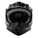 TCMT Youth Kids DOT Motocross Off-Road Helmet Black - TCMTMOTOR