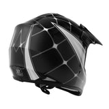 TCMT Youth Kids DOT Motocross Off-Road Helmet Black - TCMTMOTOR