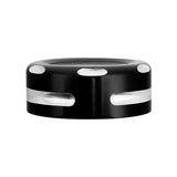 TCMT Black Triple Tree Top Upper Fork Nut Bolt Cover Fit For Harley Dyna '11-'17 - TCMT