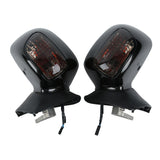 TCMT Black Turn Signal Integrated Rear View Side Mirrors Fit For Honda Goldwing GL 1800 2001-2017 - TCMTMOTOR