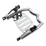 TCMT Black/Chrome Luggage Rack Fit For Harley Touring '09-'25 - TCMT