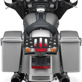 TCMT Black/Chrome Luggage Rack Fit For Harley Touring '09-'25 - TCMT