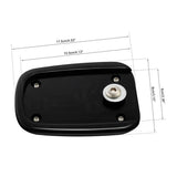 TCMT Brake Pedal Pad Cover Fits For Harley Touring Dyna Softail - TCMT