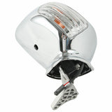 TCMT Chrome Turn Signal Integrated Rear View Side Mirrors Fit For Honda Goldwing GL 1800 2001-2017 - TCMTMOTOR