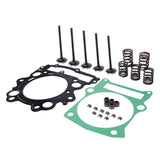 TCMT Cylinder Gasket Intake Exhaust Valve Rebuild Fit For Yamaha Raptor 660R '01-'05 - TCMT