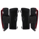 TCMT Deep Red Hard Saddlebags Fit For Harley Touring '94-'13 - TCMT