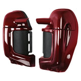 TCMT Deep Red Lower Vented Fairing Fit For Harley Touring '83-'13 - TCMT