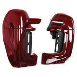 TCMT Deep Red Lower Vented Fairing Fit For Harley Touring '83-'13 - TCMT