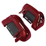 TCMT Deep Red Lower Vented Fairing Fit For Harley Touring '83-'13 - TCMT