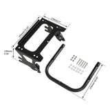 TCMT Detachable Two-Up Pack Mounting Rack Fit For Harley Tour Pak Touring 1997-2008 - TCMT