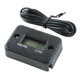 TCMT Digital Hour Meter Gauge Fit For Gas Engine Motorcycle Boat ATV Snowmobile - TCMT