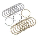 TCMT Drive Clutch Plates Kit Fit For Harley Touring Softail Dyna Twin Cam '99-'17 - TCMT