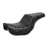 TCMT Driver Passenger Seat Fit For Harley Dyna FXD Fat Bob Street Bob Wide Glide '06-'17 Switchback FLD '12-'16