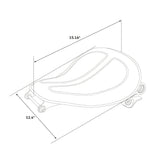 TCMT Driver Seat With Spring Bracket Chpper Seat Bobbor Seat For Harley Sportster XL883 XL1200, 2004-Later - TCMTMOTOR