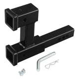 TCMT Dual 2" Trailer Hitch Receiver Rise-Drop Extender Adapter Tow Truck 4000LB - TCMT