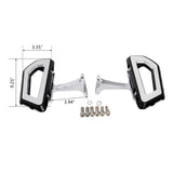 TCMT Rider & Passenger Footboard FloorBoard Fit For Harley Touring Electra Glide Street Glide Road Glide Road King 1993-2022 - TCMT