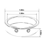 TCMT Fork Stem Nut Cover Fit For Harley Softail '09-'23 Dyna '09-'17 Sportster '14-'22 - TCMT