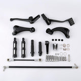 TCMT Forward Controls Footpegs Levers Linkages For Harley Sportster XL 883 XL1200 Iron 883 Iron 1200 - TCMTMOTOR
