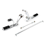 TCMT Forward Controls Footpegs Levers Linkages Fit For Harley Sportster XL 883 1200 2004-2013 - TCMT