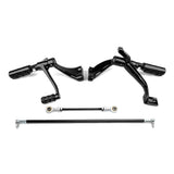 TCMT Forward Controls Footpegs Levers Linkages Fit For Harley Sportster XL 883 1200 2004-2013 - TCMT