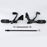 TCMT Forward Controls Footpegs Levers Linkages For Harley Sportster XL 883 XL1200 Iron 883 Iron 1200 - TCMTMOTOR