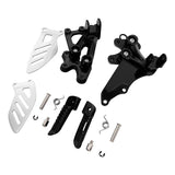 TCMT Front Driver Footpegs Footrest Bracket Fit For SUZUKI GSXR600 GSXR750 '06-'10