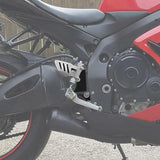 TCMT Front Driver Footpegs Footrest Bracket Fit For SUZUKI GSXR600 GSXR750 '06-'10 - TCMT