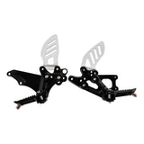 TCMT Front Driver Footpegs Footrest Bracket Fit For SUZUKI GSXR600 GSXR750 '06-'10 - TCMT